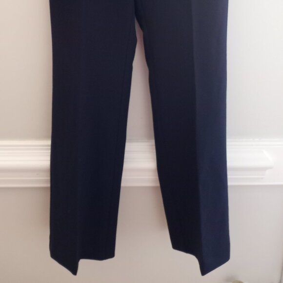 'ANN TAYLOR FACTORY' Navy Signature Pant Size 4 NWT 4 Pocket - Picture 2 of 12